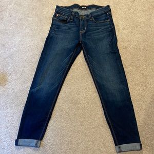 Hudson crop Harkin super skinny with cuff 26